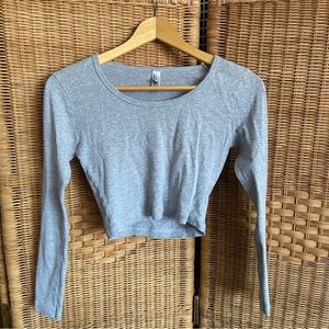 American Apparel Cropped Longsleeve